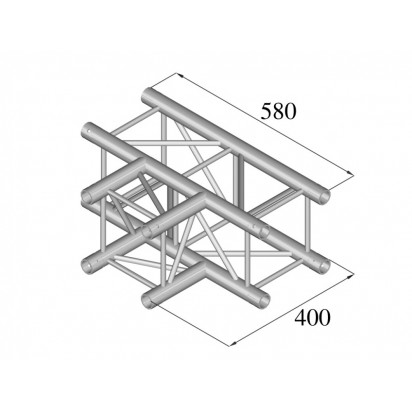 Pro-truss Pro 24 T-piece C 350 3-way T-piece