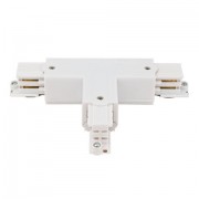 Artecta Left T-connector White 3-circuit track IP20