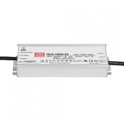 Artecta LED Power Supply IP67 24V 100W Meanwell (HLG-100H-24)