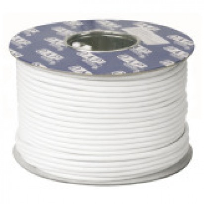 DAP AV-80 Double Shielded Video Cable 75Ohm White 100mtr spool