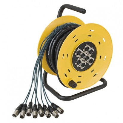 DAP Python 8. Stagewheel 8x XLR 15mtr