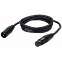 DAP 6 mtr XLR Microphonecable Black