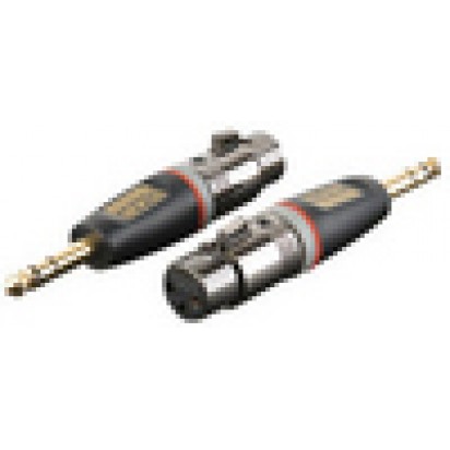 3p XLR F/ 3p Jack M adapter