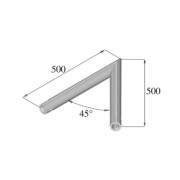 Pro-truss Pro 1 Corner C 190 2-way 45°