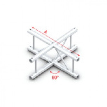 Pro-truss Pro 32 Cross C 410 V 4-way vertical cross