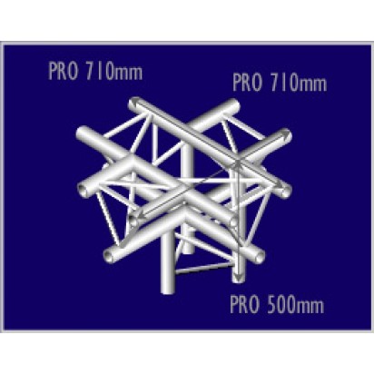 Pro-truss Pro 33 Cross C 530 5-way apex down