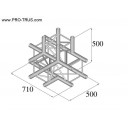 Pro-truss  Pro 34  T-piece  C 420 4-way T-piece Prolyte compatible